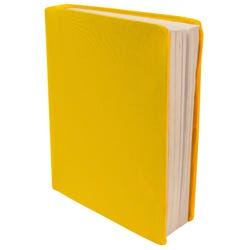 School Smart Stretchable Book Cover, Jumbo, Yellow 2136645