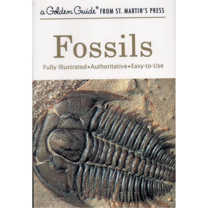 Golden Guide to Fossils Book