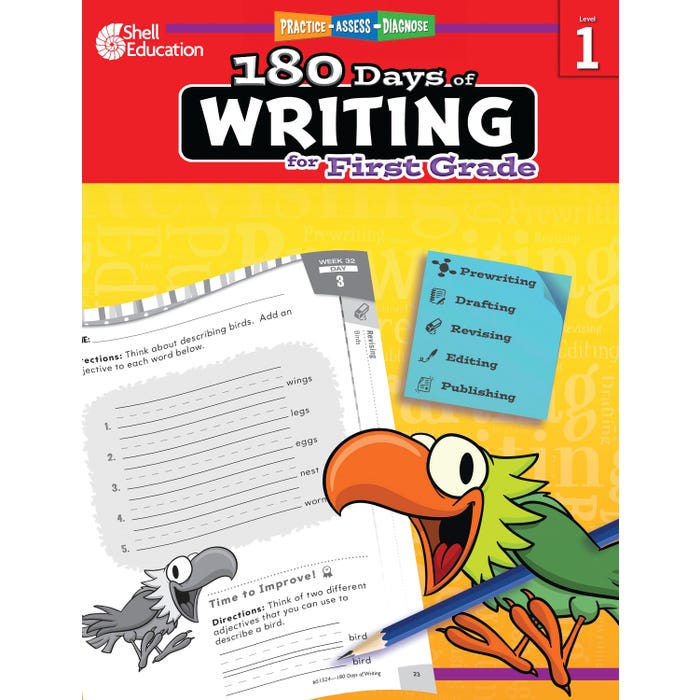 Shell Education 180 Days of Writing for First Grade