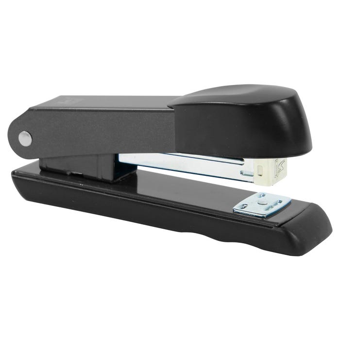 School Smart Half Strip Stapler, Black