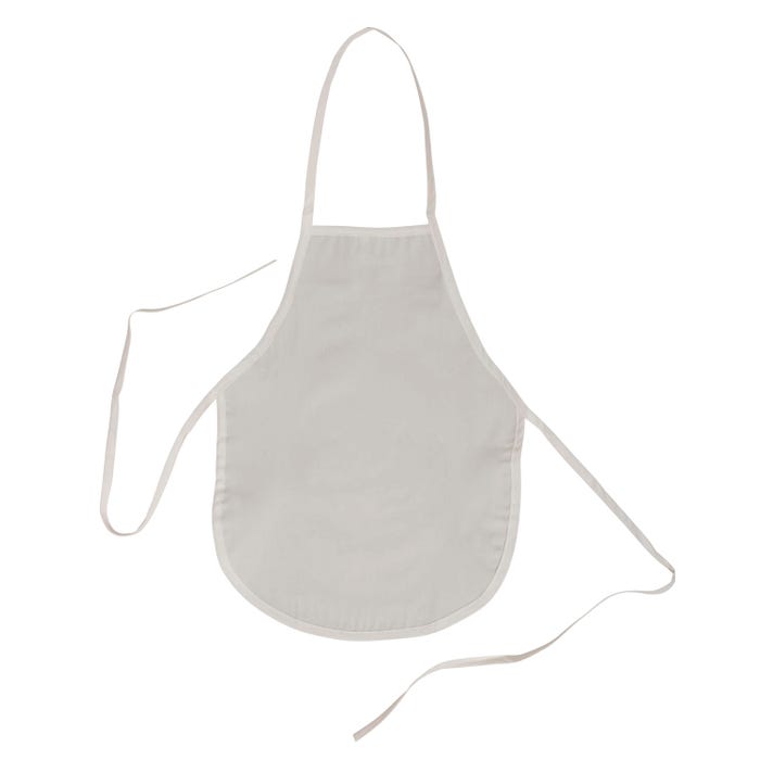 Creativity Street Children's Apron, 14 x 18 Inches, Natural