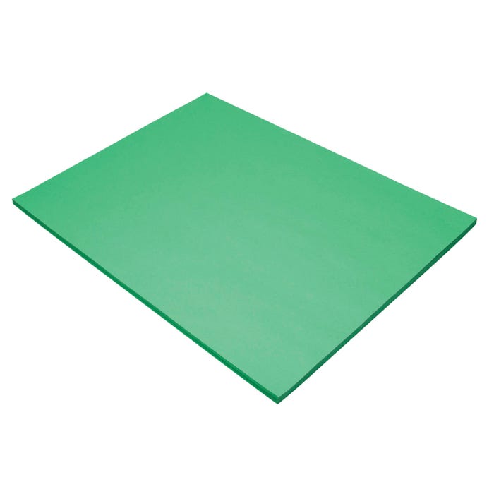 Tru-Ray Sulphite Construction Paper, 18 x 24 Inches, Festive Green, 50 Sheets