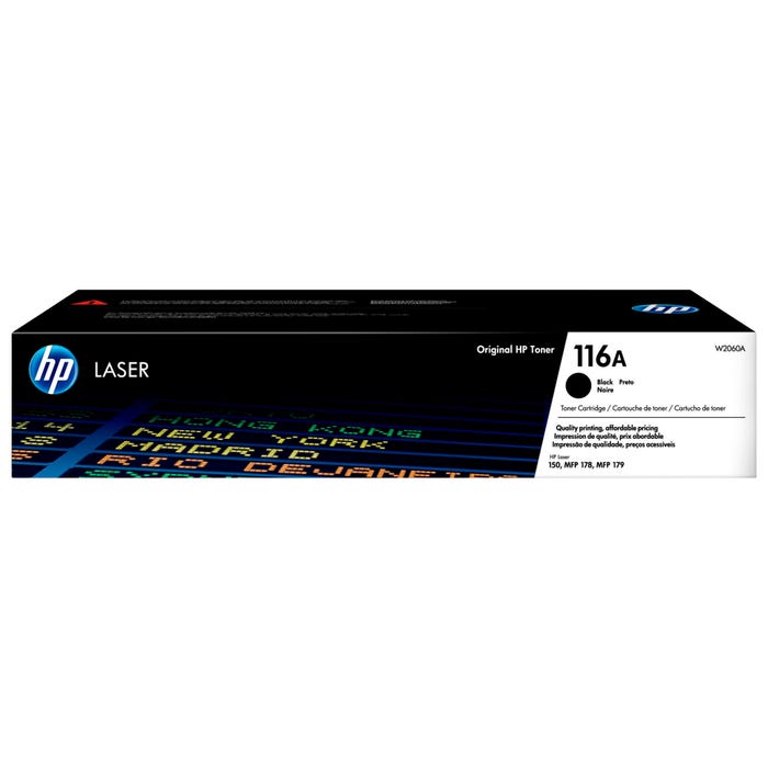 HP 116A Ink Cartridge, W2060A, Black