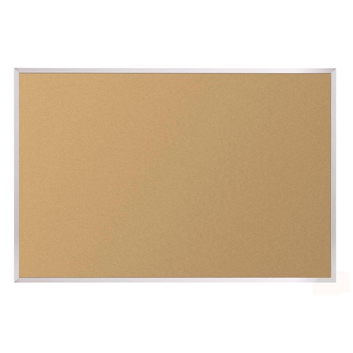 MooreCo Natural Add-Cork Tackboard, 4 x 6 Feet