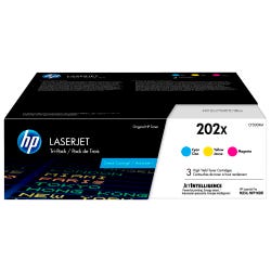 HP 202X Ink Cartridge, CF500XM, Tri-Color