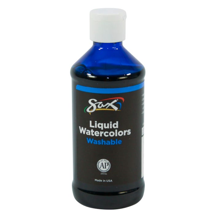Sax Liquid Washable Watercolor Paint, 8 Ounces, Turquoise
