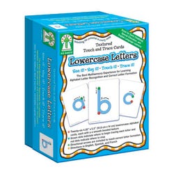 Carson Dellosa Textured Touch and Trace Letters, Lowercase, Item Number 1329418