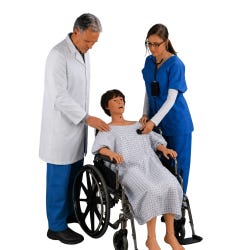 KERi Complete Auscultation Manikin 2.0 without iPad, Medium Skin Tone