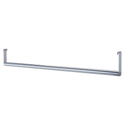 Lorell Industrial Wire Shelving Garment Hanger Bar, 36 Inches, Chrome