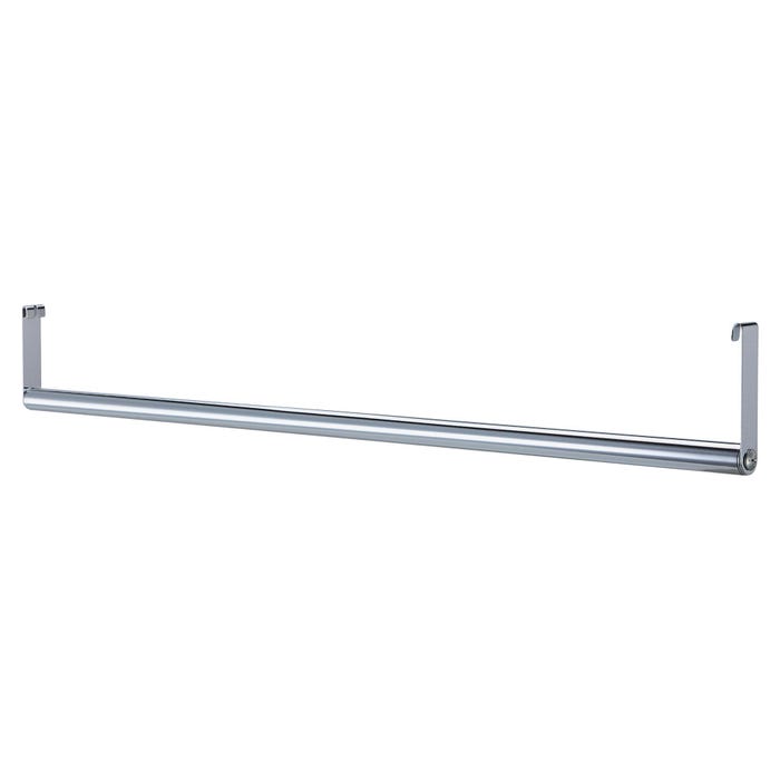 Lorell Industrial Wire Shelving Garment Hanger Bar, 36 Inches, Chrome
