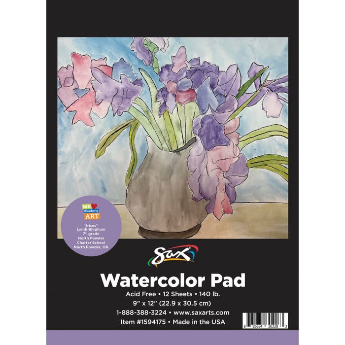 Sax Watercolor Pad