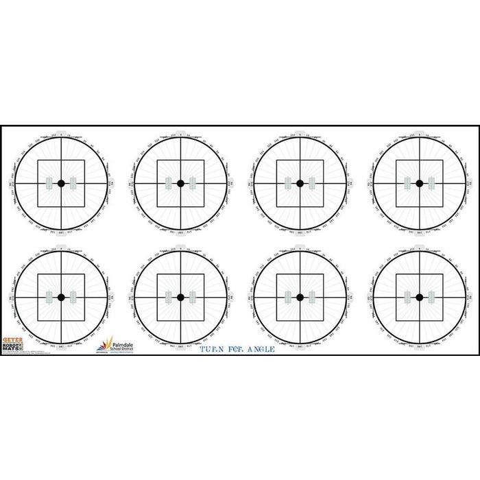 Geyer Instructional Turn For Angle Challenge Mat, 92-3/4 x 44-3/4 Inches