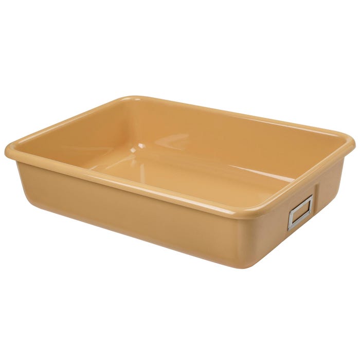 Diversified Woodcrafts Tote Tray, 13-1/2 x 19 x 4-1/4 Inches, Fiberglass, Tan