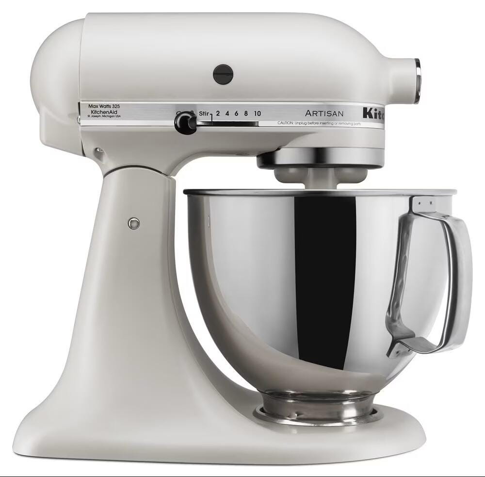 KitchenAid Artisan Series 5-Quart Tilt-Head Stand Mixer, Milkshake Color 2219140