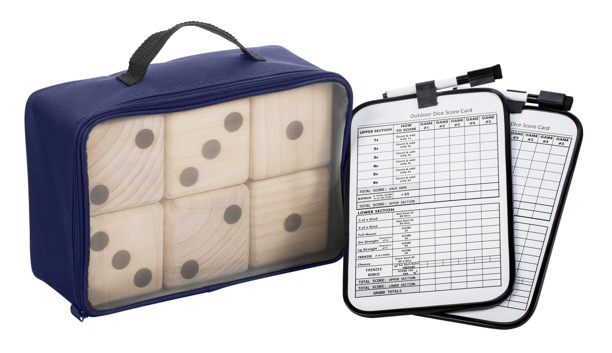 Triumph Giant Wooden Lawn Dice Set 2153826