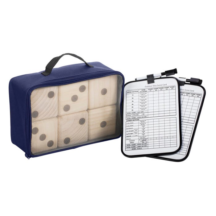 Triumph Giant Wooden Lawn Dice Set