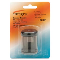 Integra Round Steel Pocket Sharpener, 1-7/8 Inches, Silver