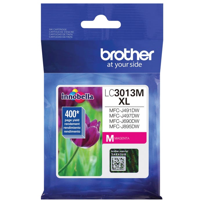 Brother LC3013M Ink Toner Cartridge, Magenta