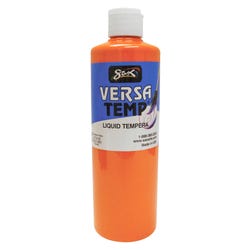 Sax Versatemp Heavy-Bodied Tempera Paint, 1 Pint, Orange 1440691