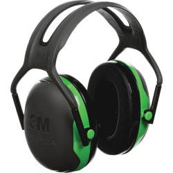 3M Peltor Over-the-Head Earmuffs, Green-Black, Item Number 1592523