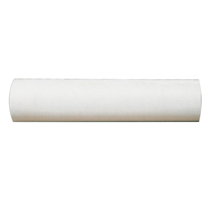 School Smart Kraft Wrapping Paper Roll, Uncoated, 50 lbs, 36 Inches x 1000 Feet, White
