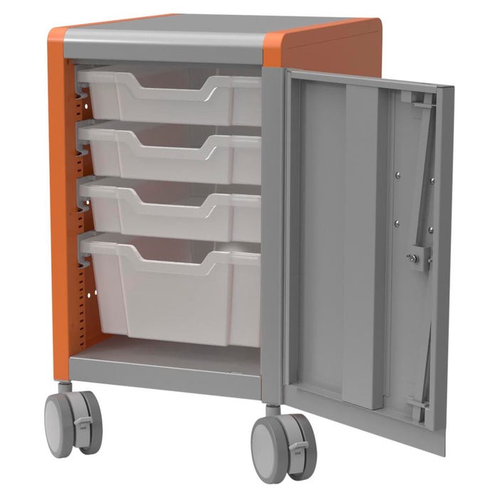 Classroom Select Geode Short Storage Cabinet, Single Wide
