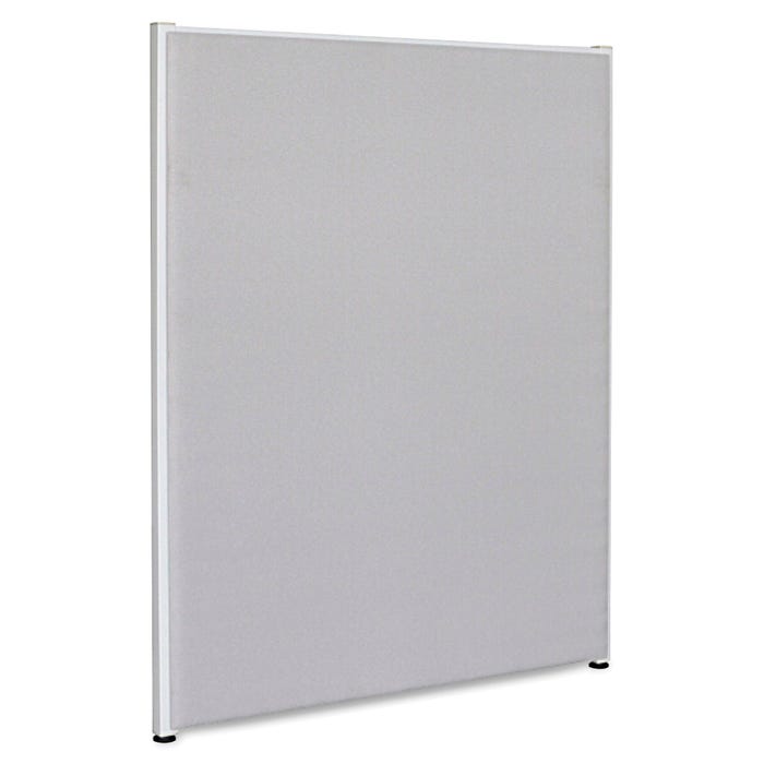 Lorell Gray Fabric Panels, 48-3/8 x 71 Inches, Gray