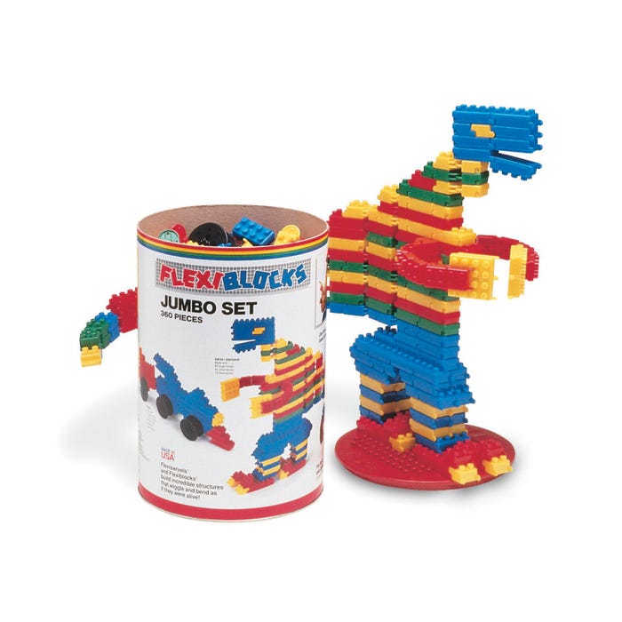 Flexiblocks Manipulative Jumbo Building Set