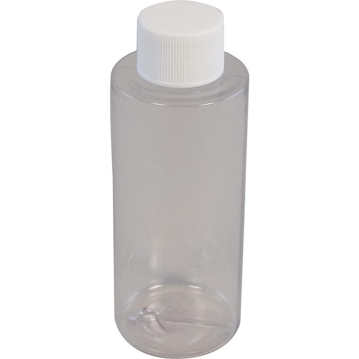 Delta Education Bottles, Plastic, 120 Milliliters, with Caps, Pack of 7