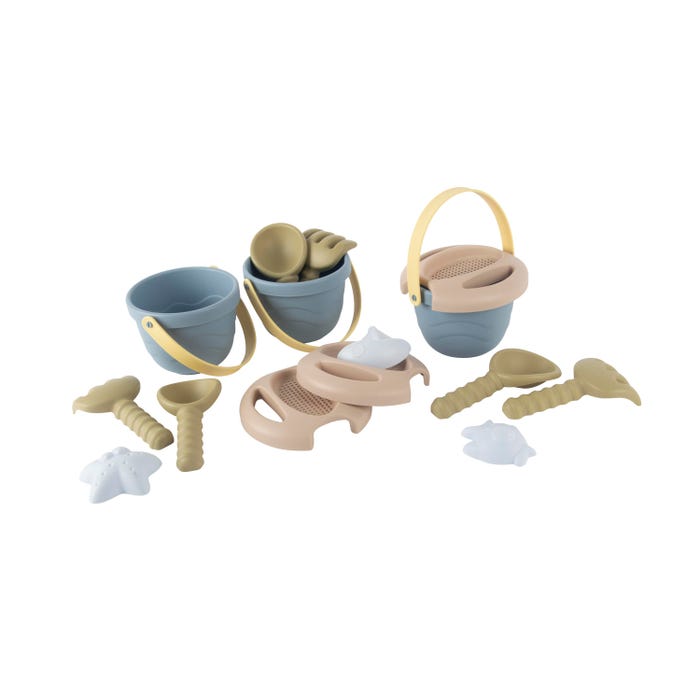 Dantoy Tiny Bio Bucket Set In Gift Box, 15 Pieces