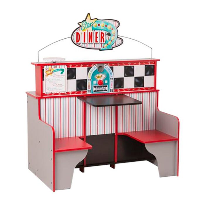 Melissa & Doug Star Diner Restaurant, 35 x 43-1/2 x 23 Inches