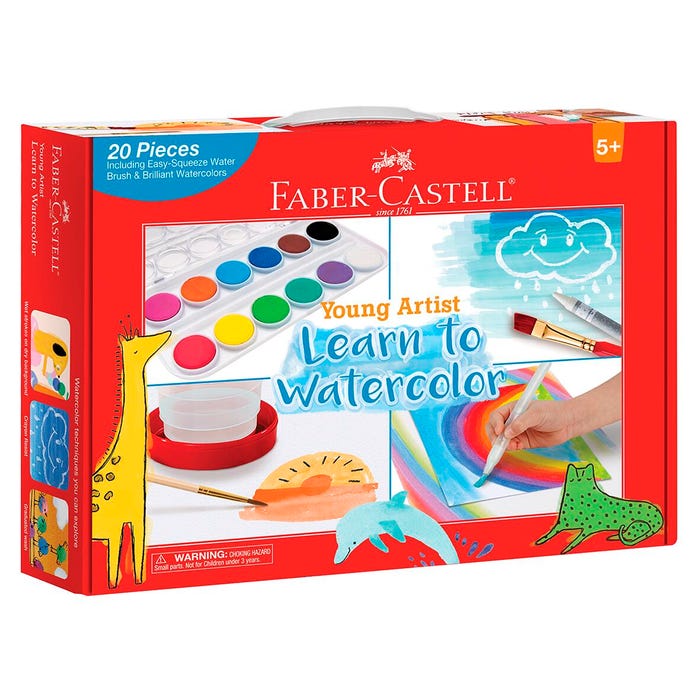 Faber Castell Young Artist Learn to Watercolor Set