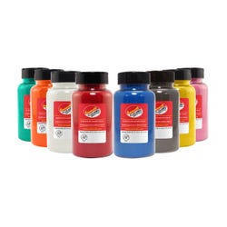 Sandtastik Rainbow Colored Sand, Assorted Colors, 22 Ounce Bottles, Set of 8, Item Number 2094743