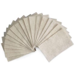 Wool Felt Mini Canvas, Natural, 4 x 6 Inch, Pack of 18