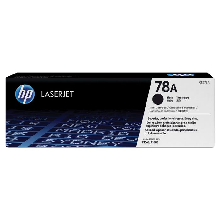 HP 78A Ink Cartridge, CE278A, Black