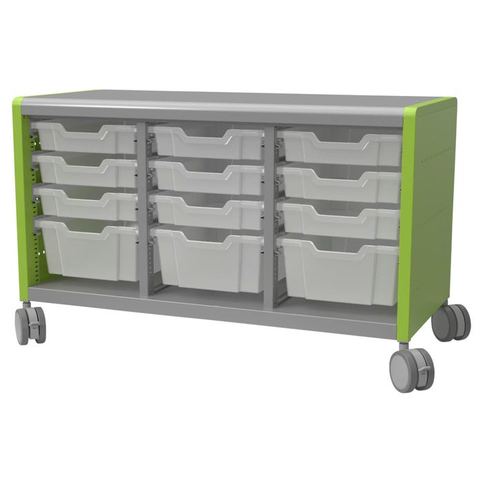 Classroom Select Geode Short Cabinet, Triple Wide