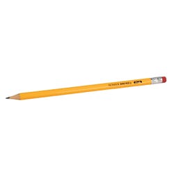 School Smart No 2 Pencils, Pre-Sharpened, Hexagonal with Latex-Free Erasers, Pack of 12 084453