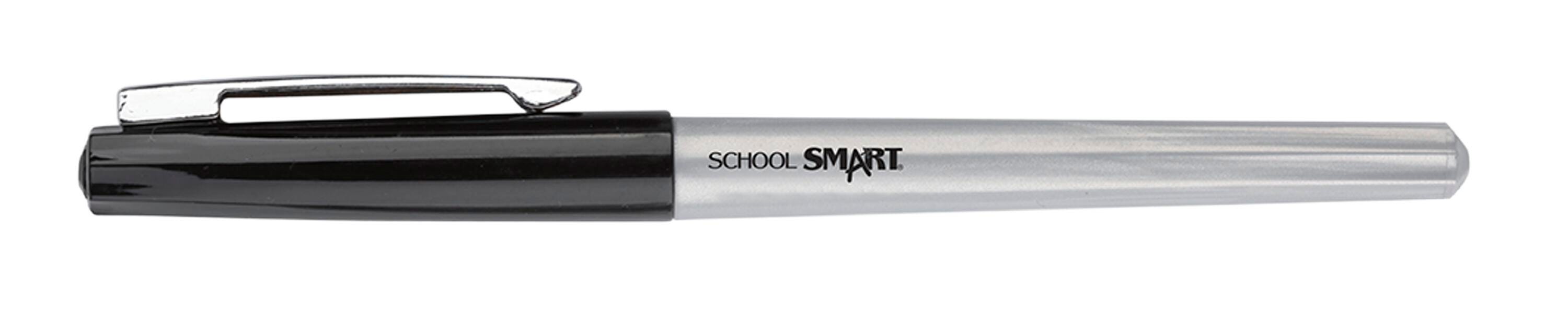 Image for School Smart Fineliner Pen, 0.4 mm Ultra Thin Tip, Black, Pack of 48 from School Specialty