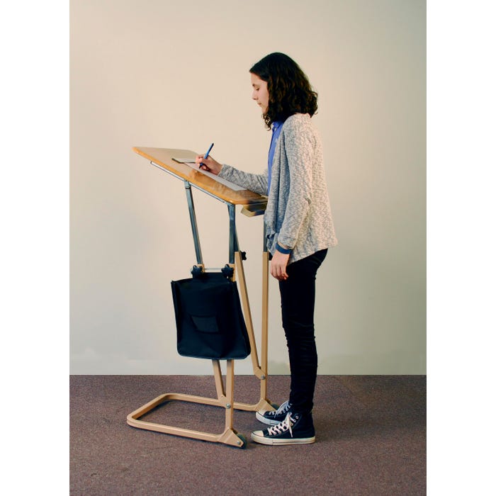 AlertDesk Standard Stand Up Desk, Adjustable Height, 34 to 50 Inches