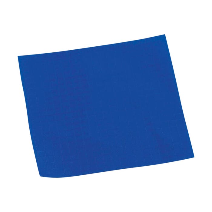Delta Education Cloth, Ripstop, Blue, 4 x 4 Inches, Pack of 10