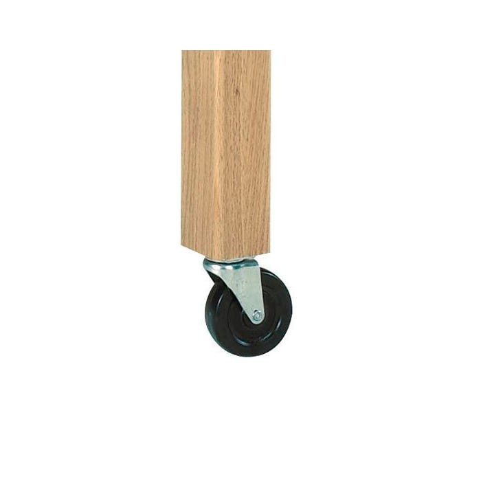 Diversified Spaces Optional Locking Casters For Glue Stain Table, Set of 4