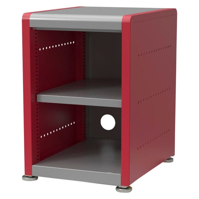 Classroom Select Geode Short Cabinet, Single Wide with Shelves