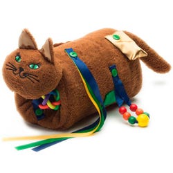 TwiddleCat Fidget and Comfort Muff, Chocolate Brown, Item Number 1576227