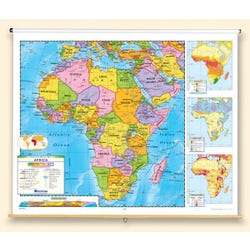 Nystrom Political Relief Map, Africa, Item Number 1398314