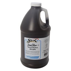Sax Heavy Body Acrylic Paint, 1/2 Gallon, Burnt Umber 1572445
