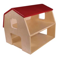 Childcraft Big Red Toy Barn, 18-1/4 x 15-5/8 x 15-9/16 Inches, Item Number 249489