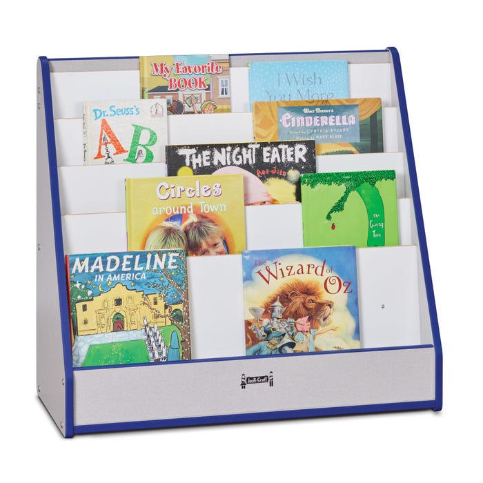 Jonti-Craft Rainbow Accents Flatback Pick-A-Book Stand