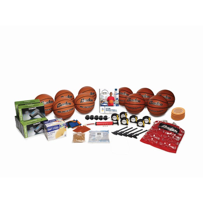 STEM Sports Basketball Complete Kit, Grades 3 to 5 and 6 to 8