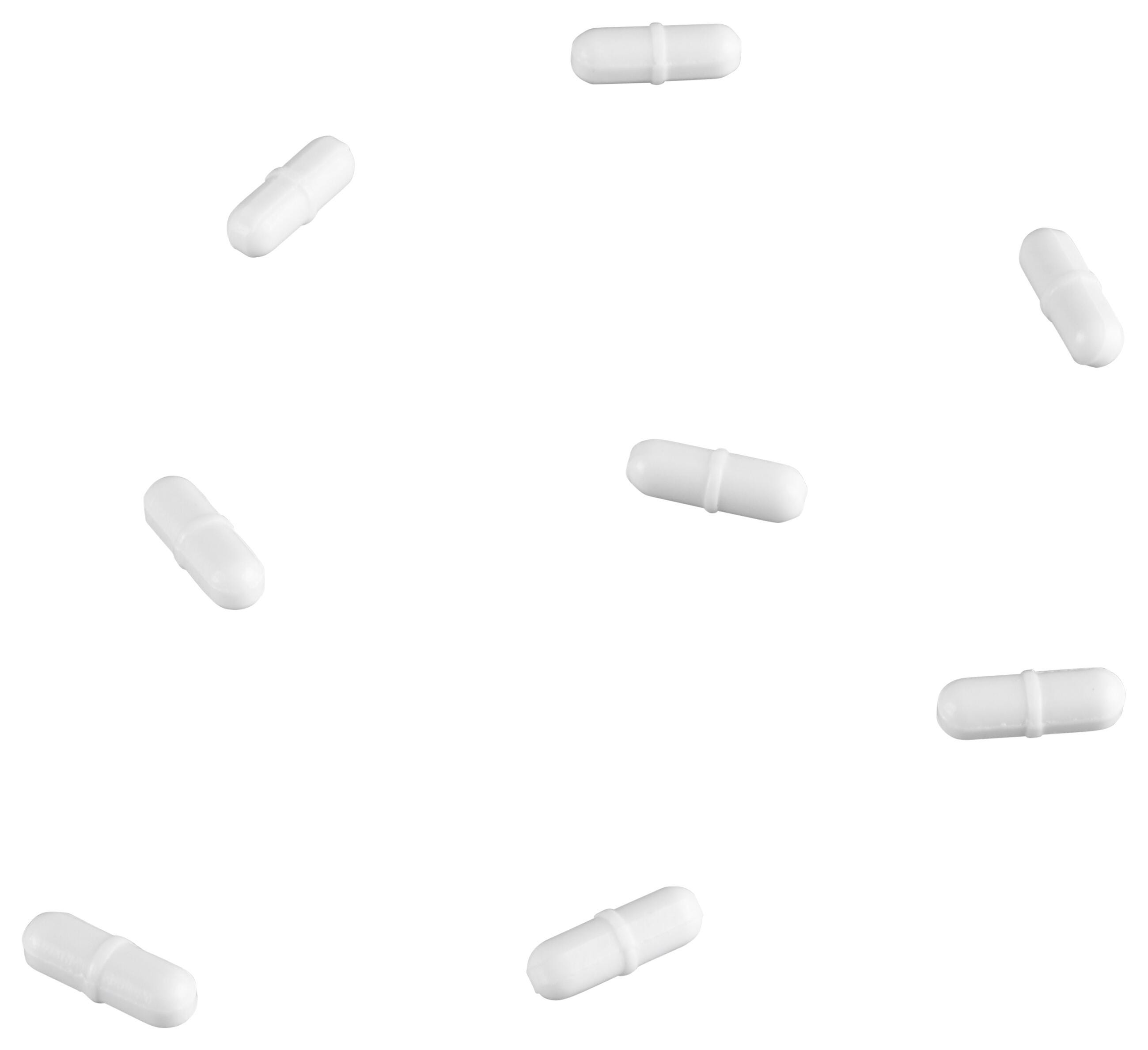 Magnetic Stir Bar PTFE 30x8mm PK10 White 2138824