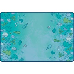 Carpets for Kids KIDSoft Falling Leaves Border Carpet, Rectangle 4002262